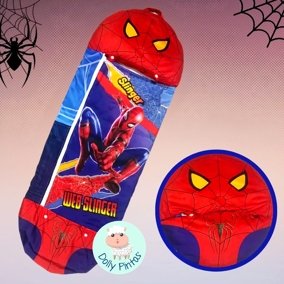 SACO-CAMA HOMEM ARANHA (vários tamanhos) 1