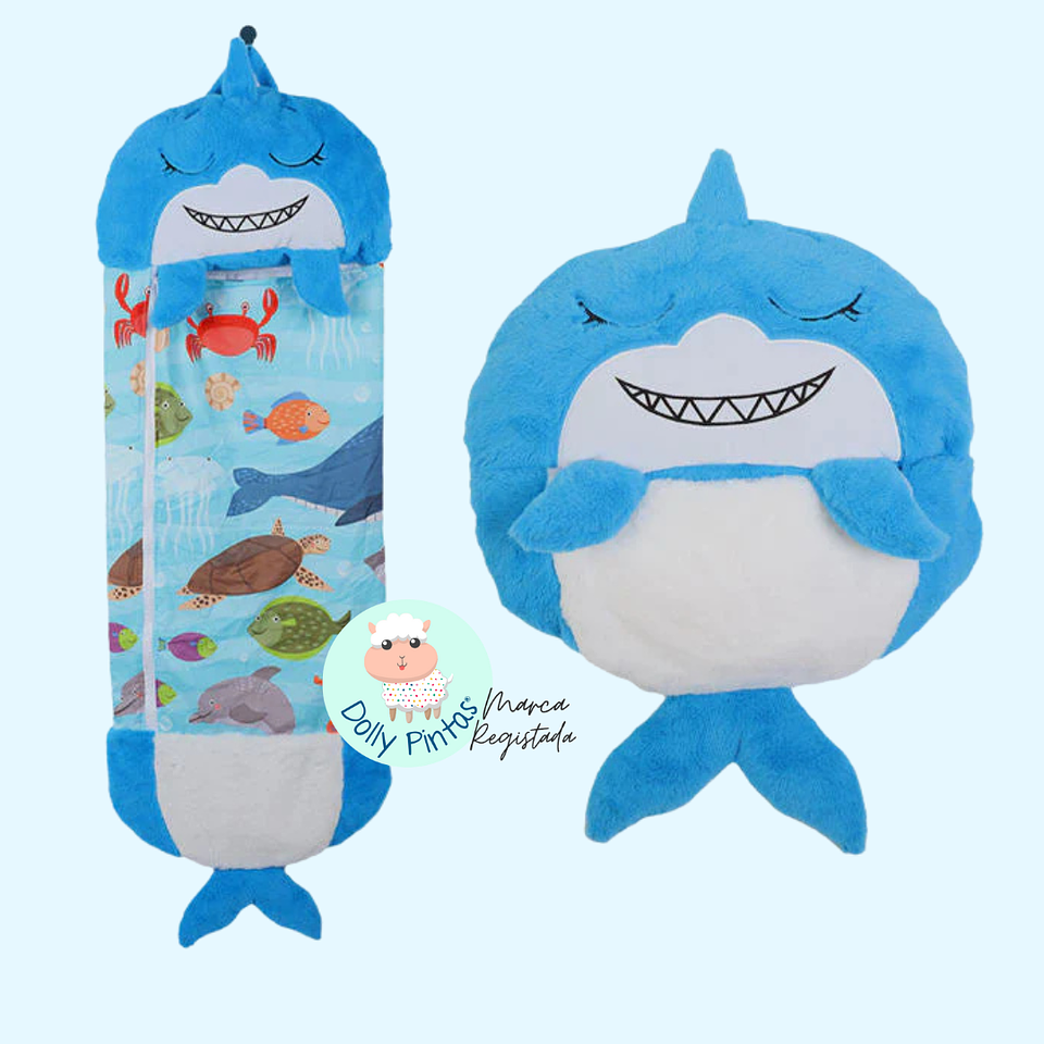 SACO-CAMA TUBARÃO & ANIMAIS DO MAR (vários tamanhos) 1