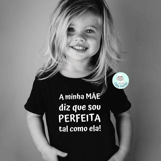 T-shirt e Sweat PERFEITA/O Personalizada (Criança)