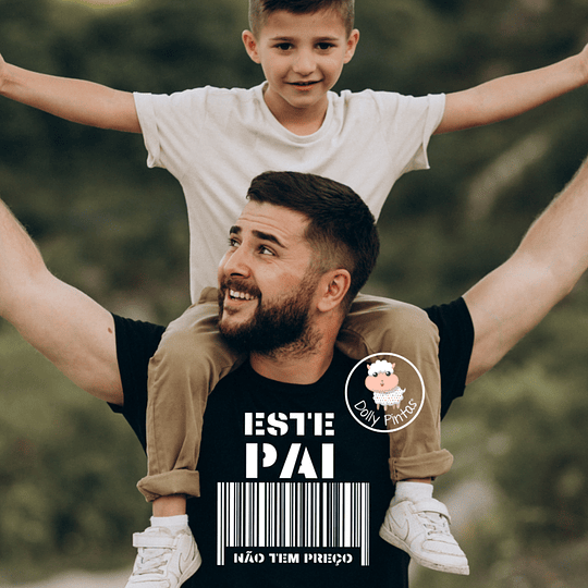 T-shirt e Sweat NÃO TEM PREÇO Personalizada (Adulto)