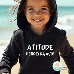 T-shirt e Sweat ATITUDE Personalizada (Criança e Adulto)