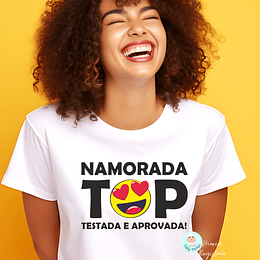 T-shirt e Sweat NAMORADA TOP Personalizada (Adulto)