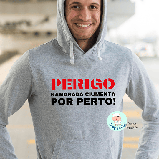 T-shirt e Sweat PERIGO Personalizada (Adulto)