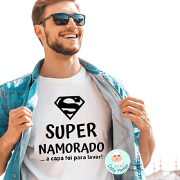 T-shirt e Sweat SUPER CAPA FOI PARA LAVAR Personalizada (Adulto)