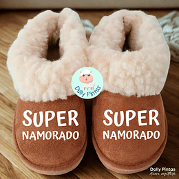 Pantufas SUPER (várias opções) - Criança e Adulto