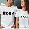 T-shirt e Sweat THE BOSS Personalizada (Adulto)
