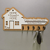 Chaveiro de Parede HOME SWEET HOME Personalizado (várias opções)