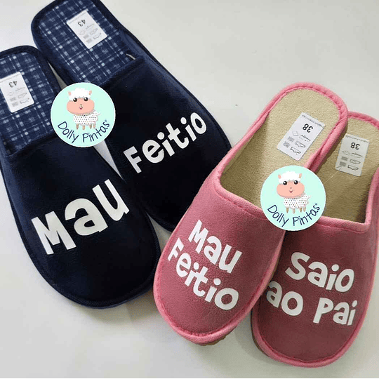 Chinelos MAU FEITIO (várias opções) - Adulto