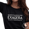 T-shirt EXAGERA Personalizada  (Adulto)