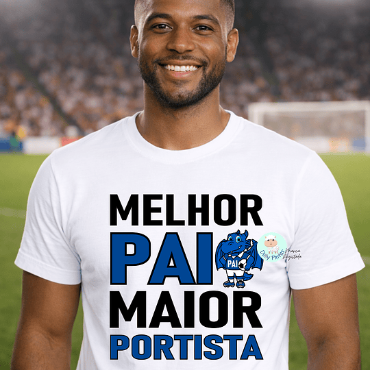 T-shirt PAI PORTISTA FCP Personalizada  (Adulto)
