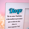 Moldura Foto MADRINHA e PADRINHO Personalizada