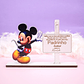 Placa Convite PORTA FOTO Padrinhos MICKEY Personalizada - Thumbnail 3