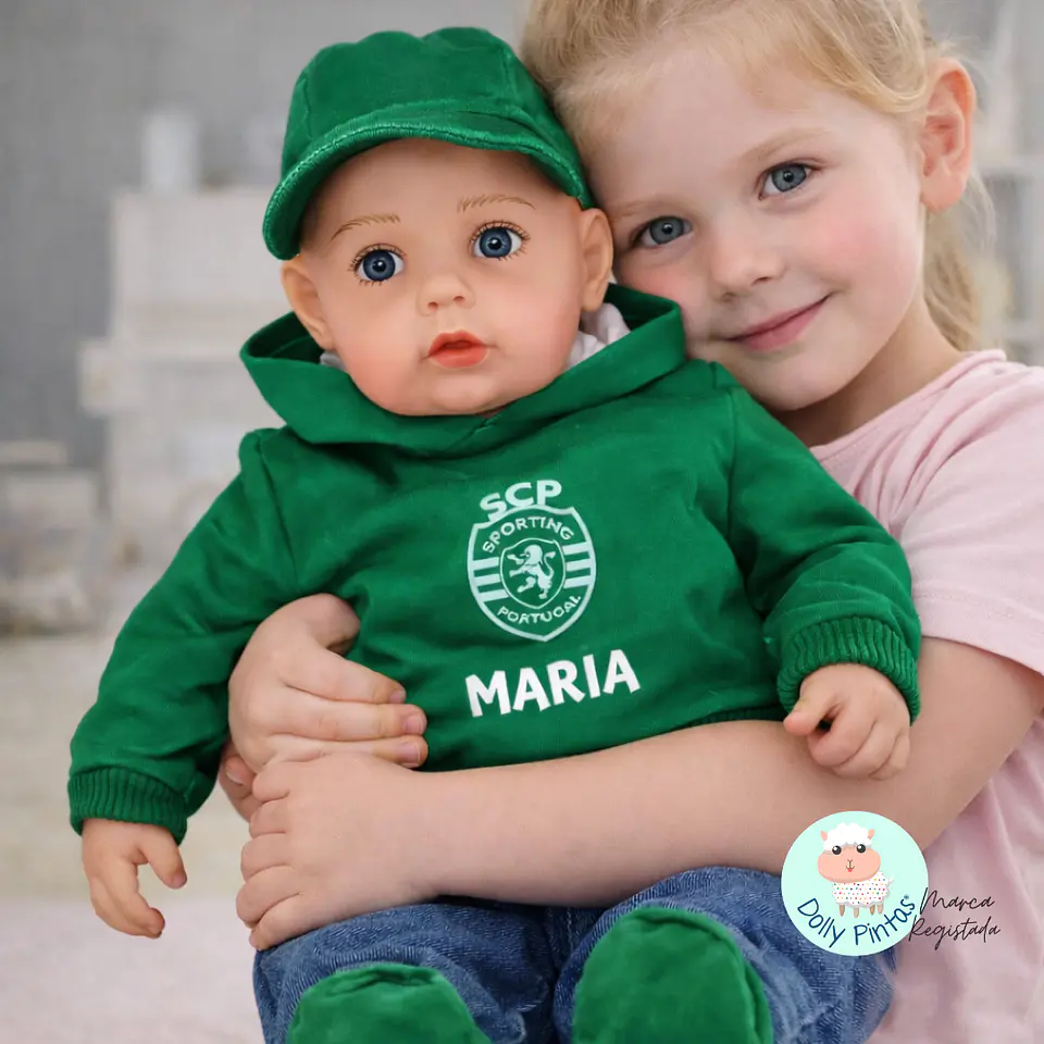Boneco CAPPER Oficial Sporting - SCP (personalizável e com som) 1