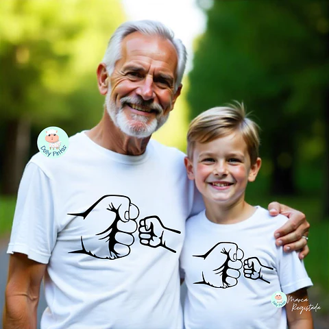 T-shirt "Give Me Five" Personalizada (criança e adulto)
