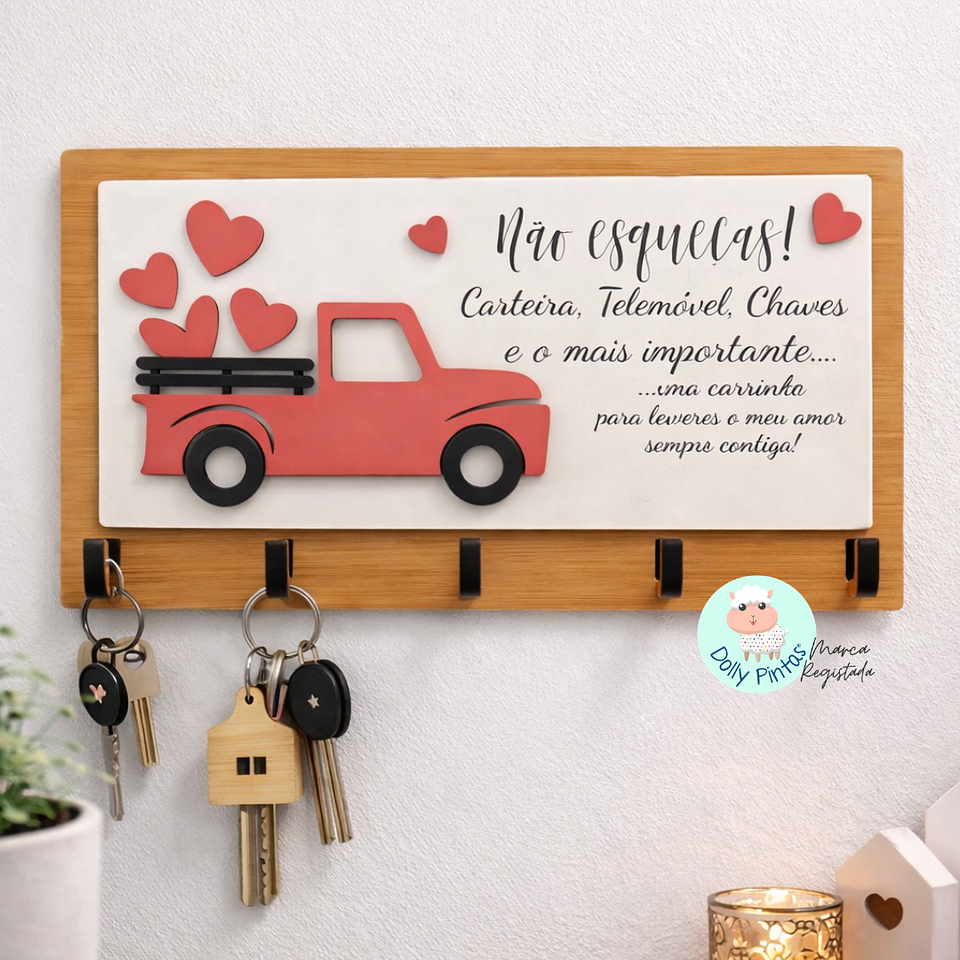 Chaveiro de Parede 