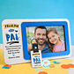 Moldura e Porta-chaves “Feliz Dia do Pai” Personalizado - vignette 1