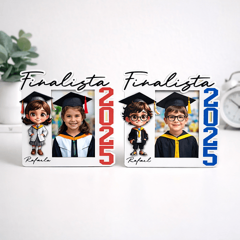 Moldura Foto "Finalista" Personalizada