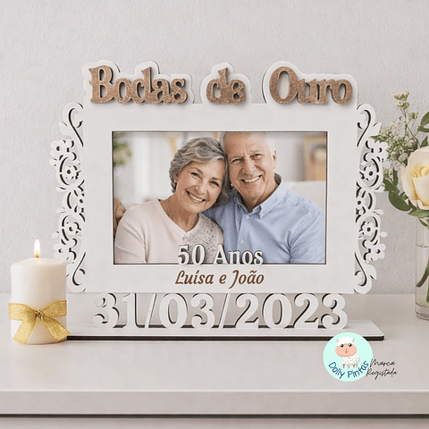Moldura Foto “Bodas” Personalizada