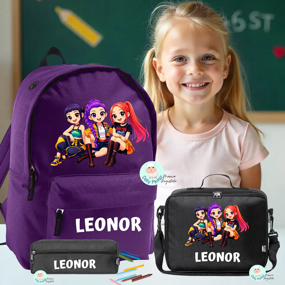 KPop Demon Hunters - Mochila Personalizada 3