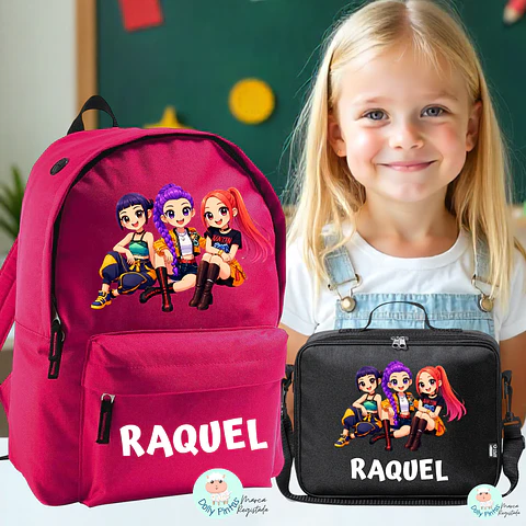 KPop Demon Hunters - Mochila Personalizada