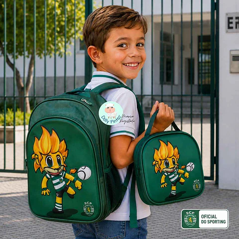 Jubas Sporting CP – Mochila 3D Personalizada
