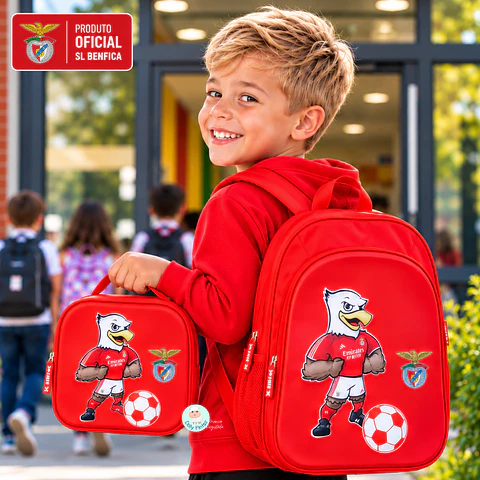 Águia Vitória SLB Benfica - Mochila 3D Personalizada