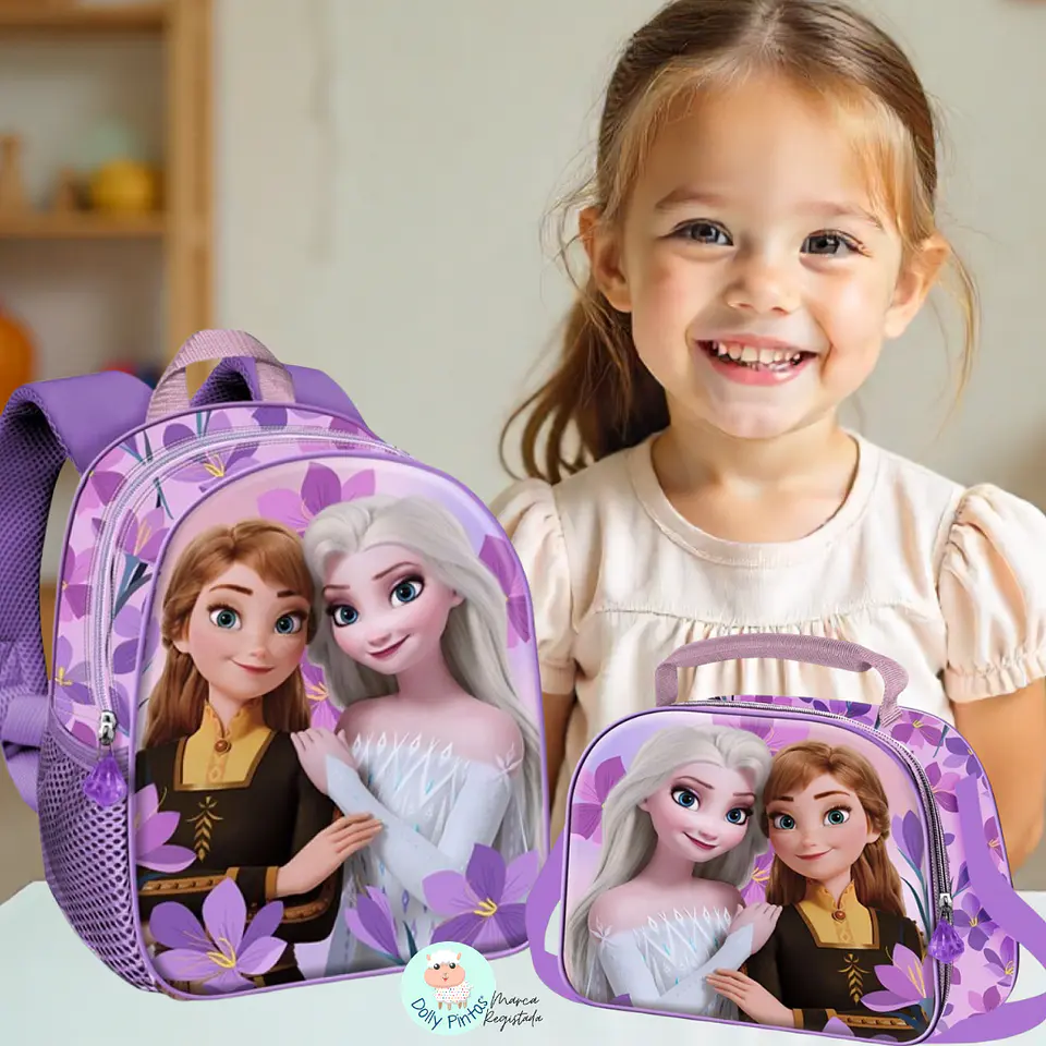 Frozen – Mochila 3D Personalizada 1