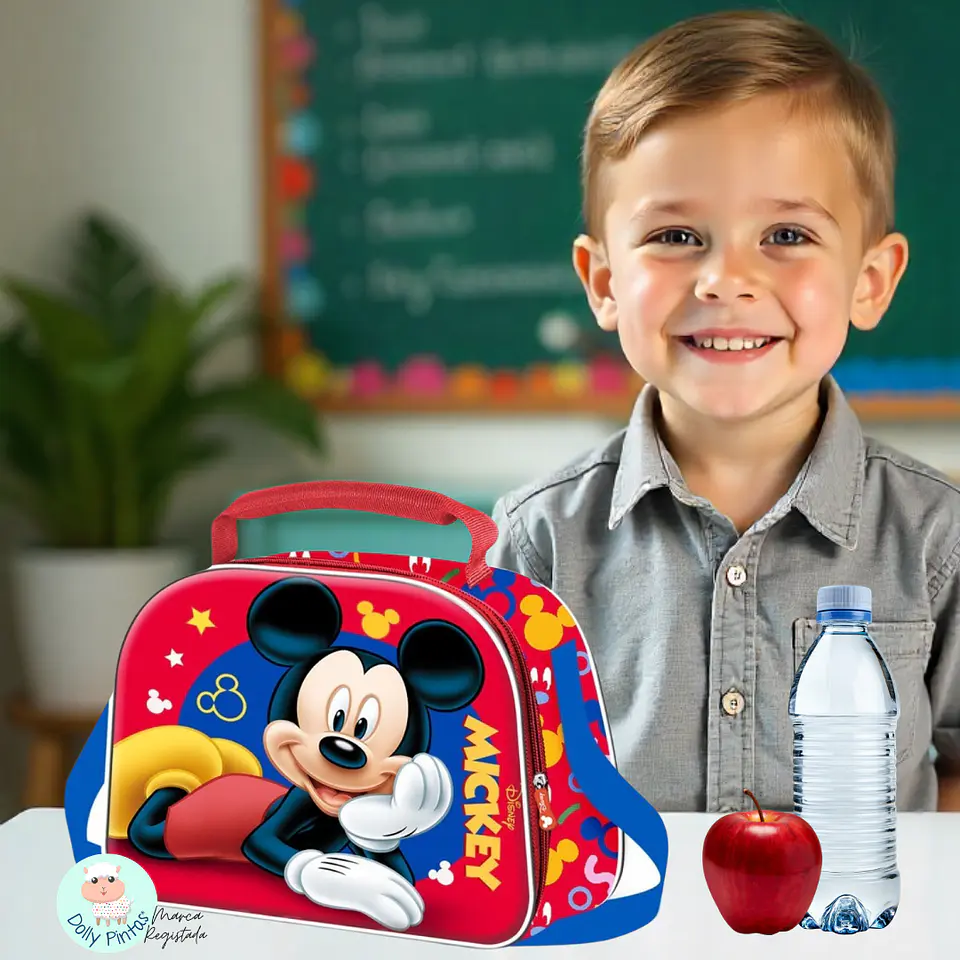 Mickey Fun - Lancheira Térmica 3D Personalizada 1