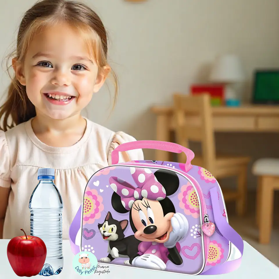 Minnie Cat - Lancheira Térmica 3D Personalizada 1