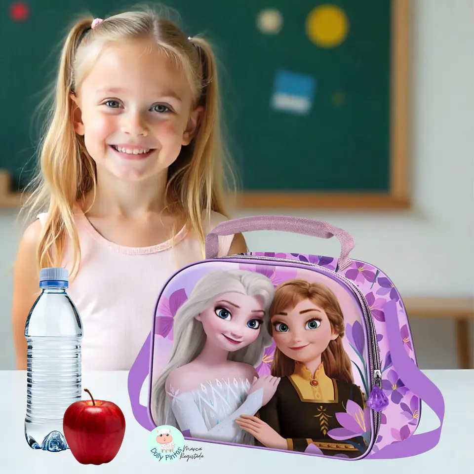 Frozen - Lancheira Térmica 3D Personalizada 1