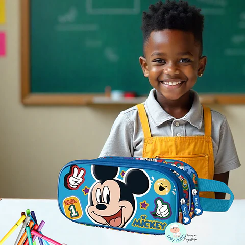 Mickey Cool - Estojo Duplo