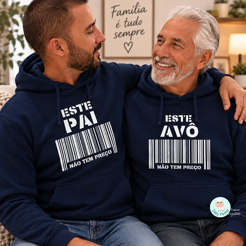 Sweat "Não Tem Preço" Personalizada (adulto)