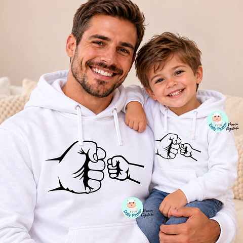 Sweat"Give Me Five" Personalizada (criança e adulto)