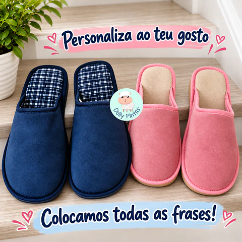 Chinelos "Personaliza ao teu gosto" - Adulto