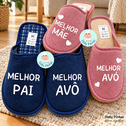 Chinelos "Melhor Parentescos" - Adulto