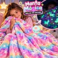 Manta Mágica UNICÓRNIOS E ESTRELAS RAINBOW (brilha no escuro) - Thumbnail 1