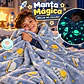 Manta Mágica ESPAÇO (brilha no escuro) - Miniatura 1