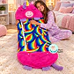 SACO-CAMA UNICÓRNIO ROSA (vários tamanhos) - Miniatura 1