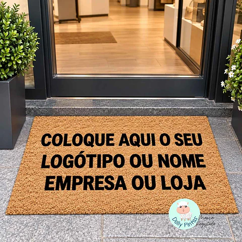 Tapete Entrada "Logótipo ou Marca" Personalizado