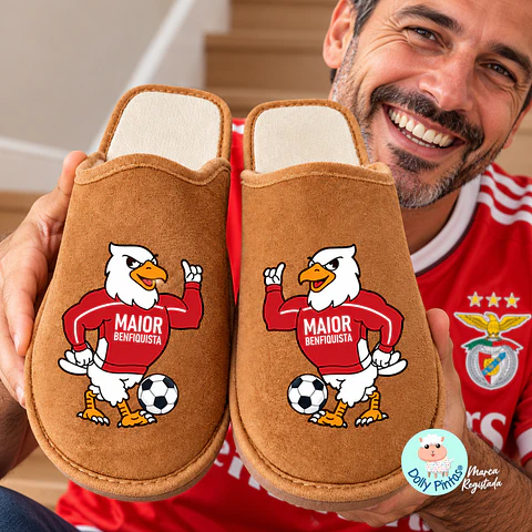 Chinelos "Águia Maior Benfiquista SLB" - Adulto