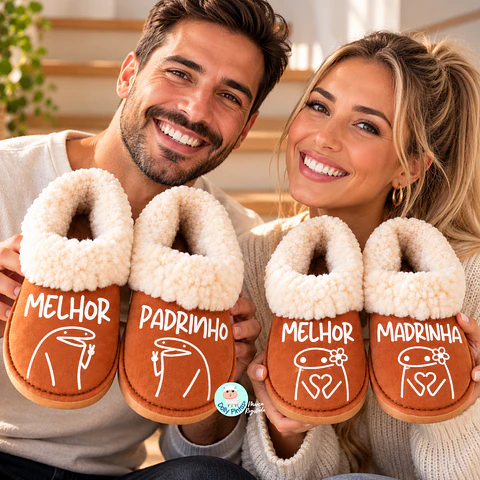 Pantufas "Melhor Parentescos Flork" - Adulto