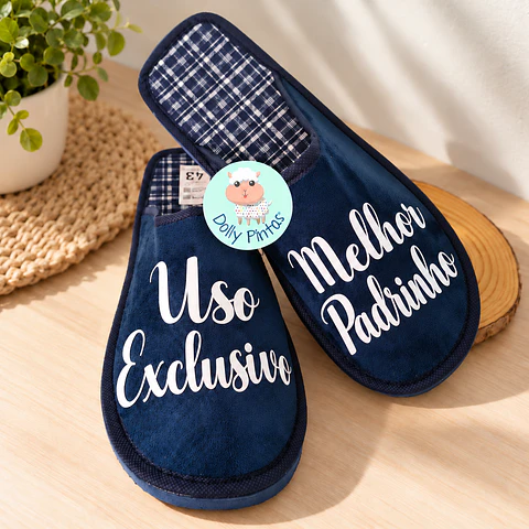 Chinelos "Uso Exclusivo Parentescos" - Adulto
