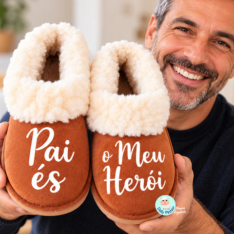 Pantufas "Herói" - Adulto