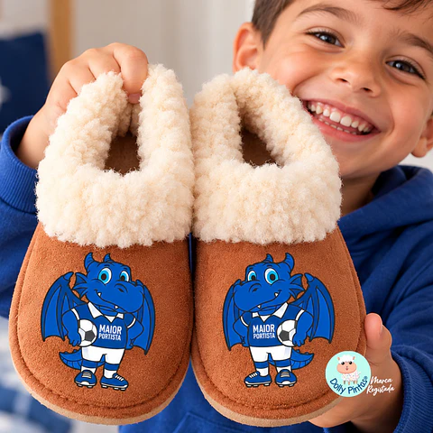 Pantufas "Dragão Melhor Portista FCP" - Criança e Adulto