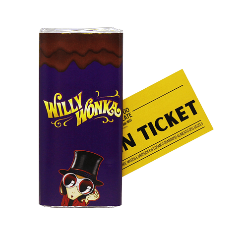 TABLETE DE CHOCOLATE "WILLY WONKA"