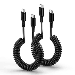 Cabo USB C- USB C telemóvel 1,8 m x2