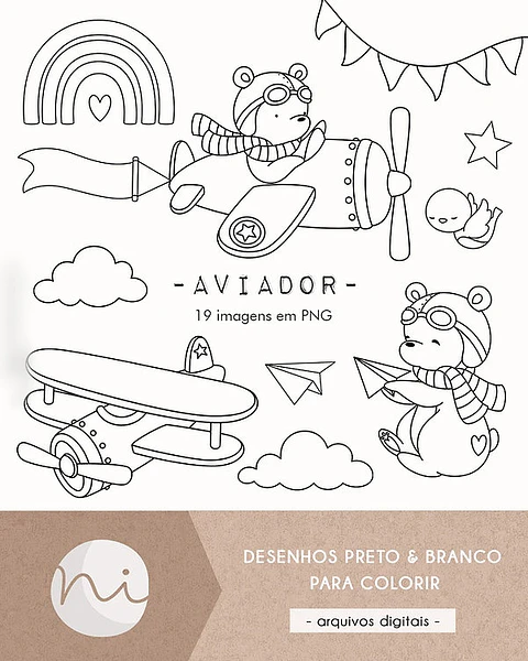 Aviador - Kit Digital
