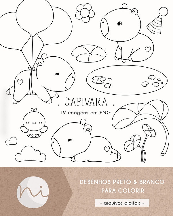Capivara - Kit Digital 1