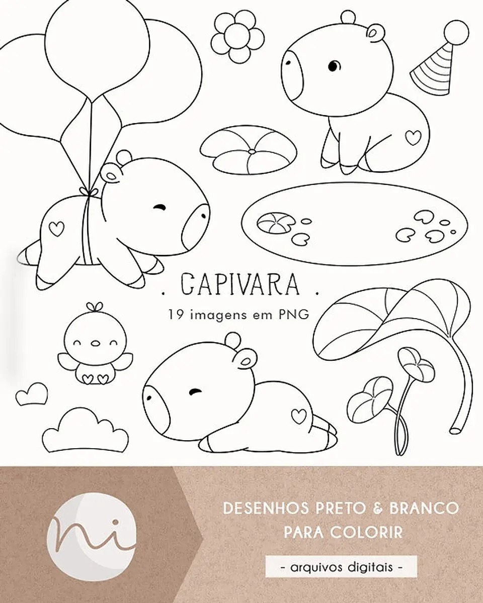 Capivara - Kit Digital 1