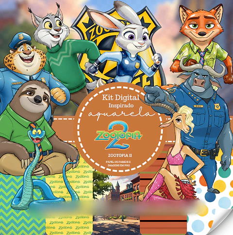 Zootopia 2 - Kit Digital